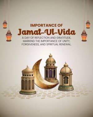 Importance of Jamat Ul Vida Instagram Post