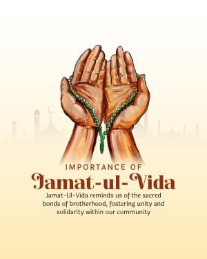 Importance of Jamat Ul Vida illustration