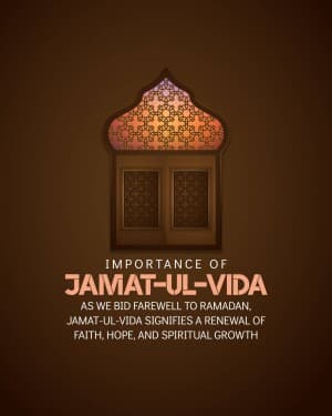 Importance of Jamat Ul Vida graphic