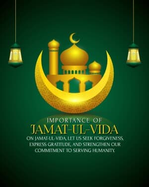 Importance of Jamat Ul Vida image