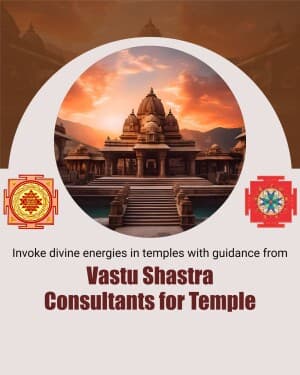 Vastu Shashtra business flyer