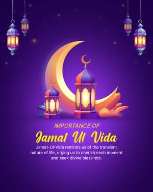 Importance of Jamat Ul Vida poster