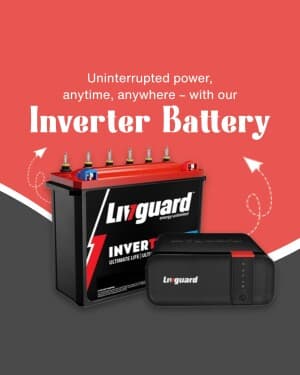 Inverter, UPS, & Batteries business banner