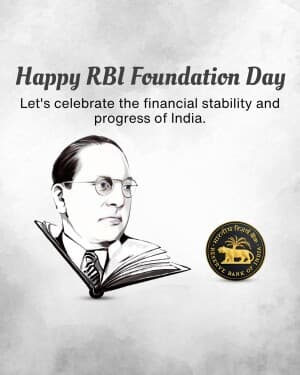 RBI Foundation Day flyer