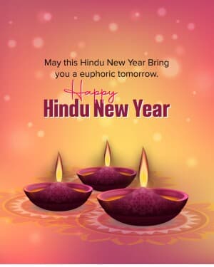 Hindu New Year poster Maker