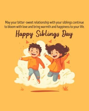 Siblings Day image