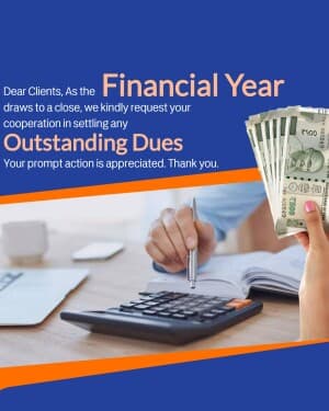 Payment Clear - Financial year banner