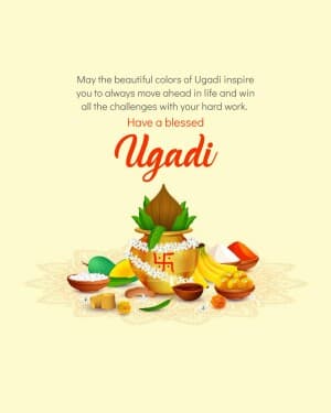 Happy Ugadi poster