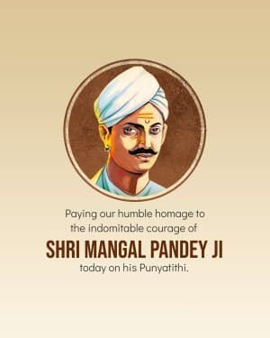 Mangal Pandey Punyatithi poster