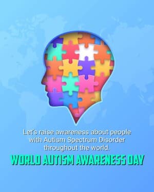 World Autism Awareness Day poster