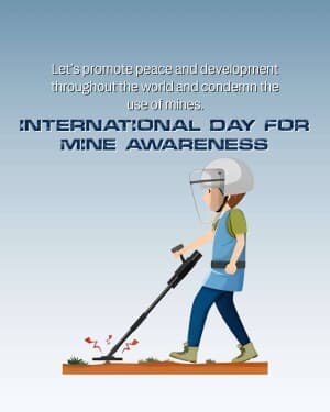 International Day for Mine Awareness post