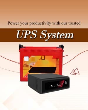Inverter, UPS, & Batteries marketing post