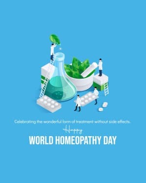 World Homeopathy Day Instagram Post