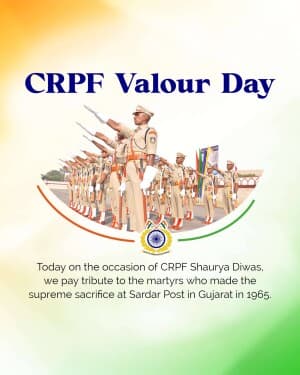 CRPF Valour Day video