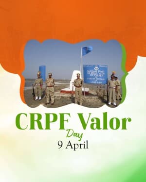CRPF Valour Day graphic