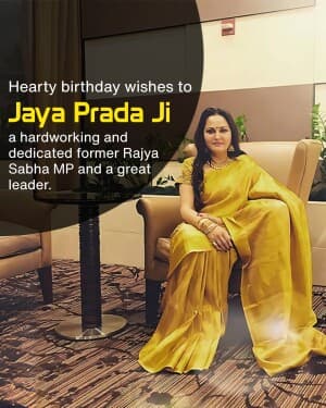 Jaya Prada Birthday post