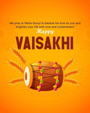 Baisakhi Instagram Post