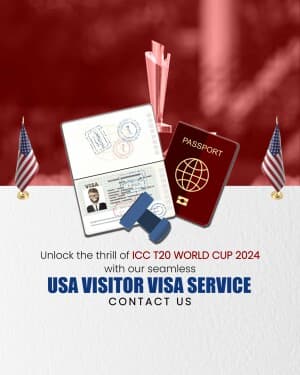 USA business flyer