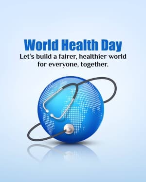 World Health Day poster