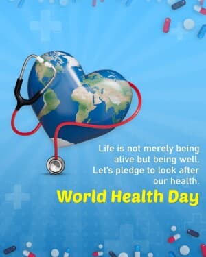 World Health Day event poster