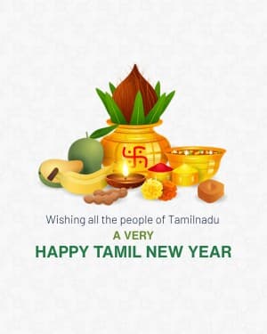 Tamil New Year Instagram Post