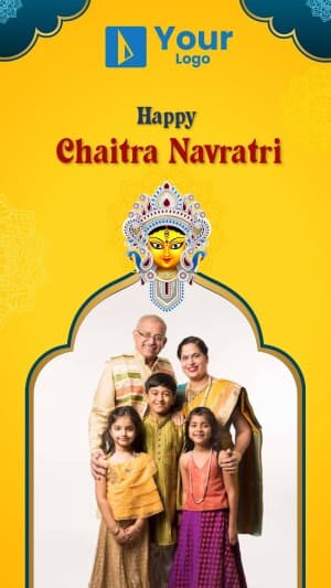 Chaitra Navratri Wishes flyer