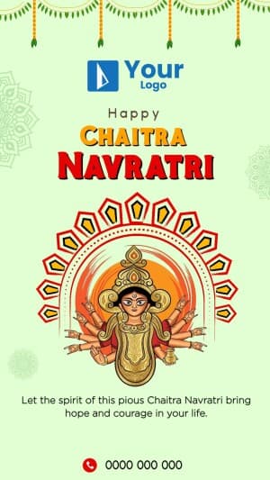 Chaitra Navratri Wishes poster