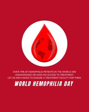 World Hemophilia Day illustration