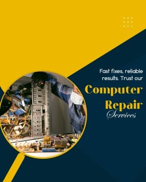 Computer Repairing Service business flyer