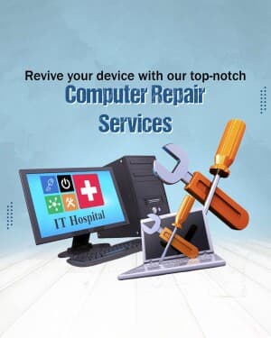 Computer Repairing Service business template