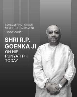 R.P Goenka Punyatithi image