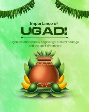 Importance of Ugadi Instagram Post