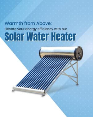 Solar Water Heater image