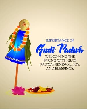 Importance of Gudi Padwa illustration