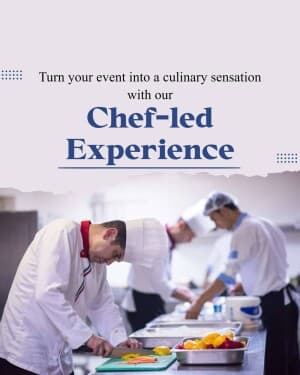 Catering Services & Chef promotional post