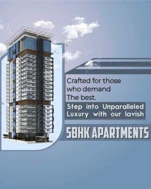 5 BHK promotional poster
