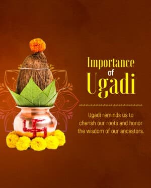 Importance of Ugadi image