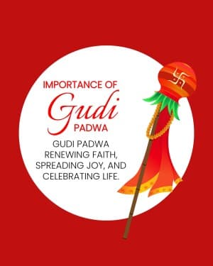 Importance of Gudi Padwa poster