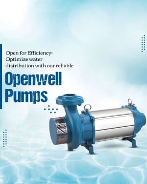 Submersible Pump business flyer