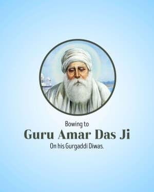 Guru Amar Das Gurgaddi Diwas image