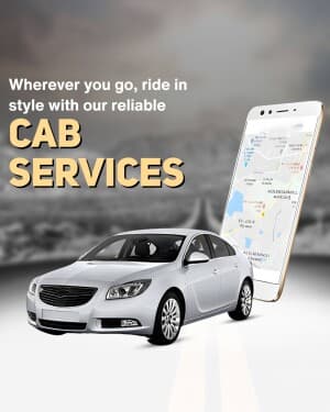 Rental Service marketing poster