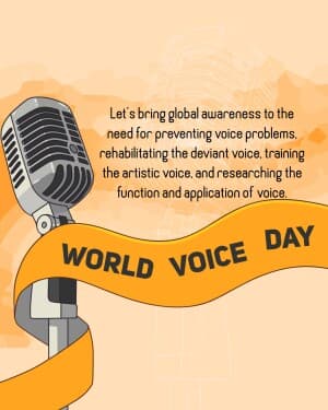 World Voice Day video