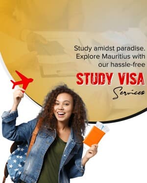 Study In Abroad facebook ad