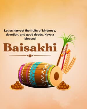 Baisakhi event advertisement