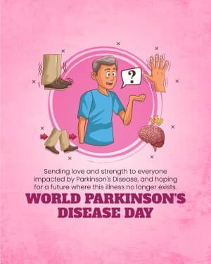 world Parkinson's Disease Day flyer