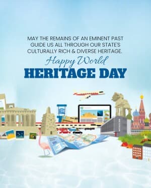 World Heritage Day graphic
