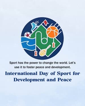 International Day of Sport for Development and Peace post