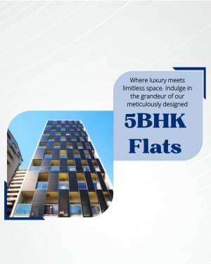 5 BHK business flyer
