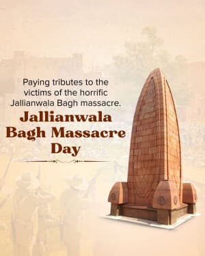 Jallianwala Bagh Massacre flyer