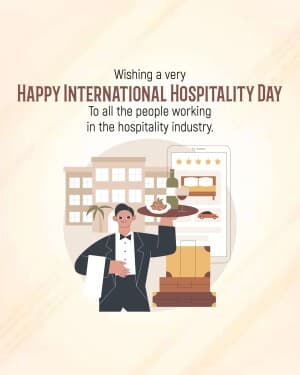 International Hospitality Day illustration